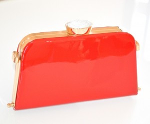 pochette soiree rouge