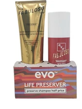 Evo Fabuloso Mahogany Conditioner 8.5oz Preserve Colour Maintenance Shampoo 8.5