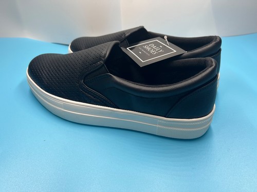 Daily Shoes LARA-01 Women's PU Slip On Flat Sneakers Loafers walking Size 11 - Picture 2 of 11