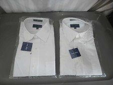 2 neil allyn tuxedo shirt white size 15.5 PJP8 