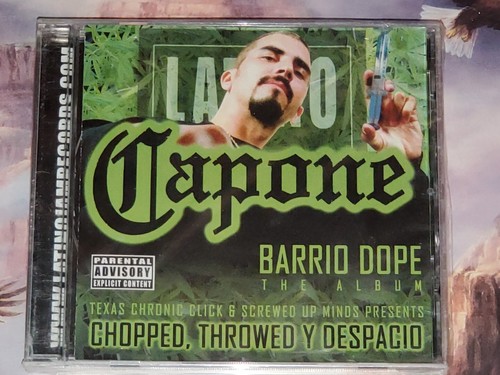 CAPONE CD BARRIO DOPE CHOPPED,THROWED Y DESPACIO BRAND NEW SEALED