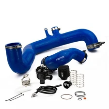 RPM Blue Full Silicone Charge Tubes Kit w/ BOV for Can Am Maverick X3 R & RR