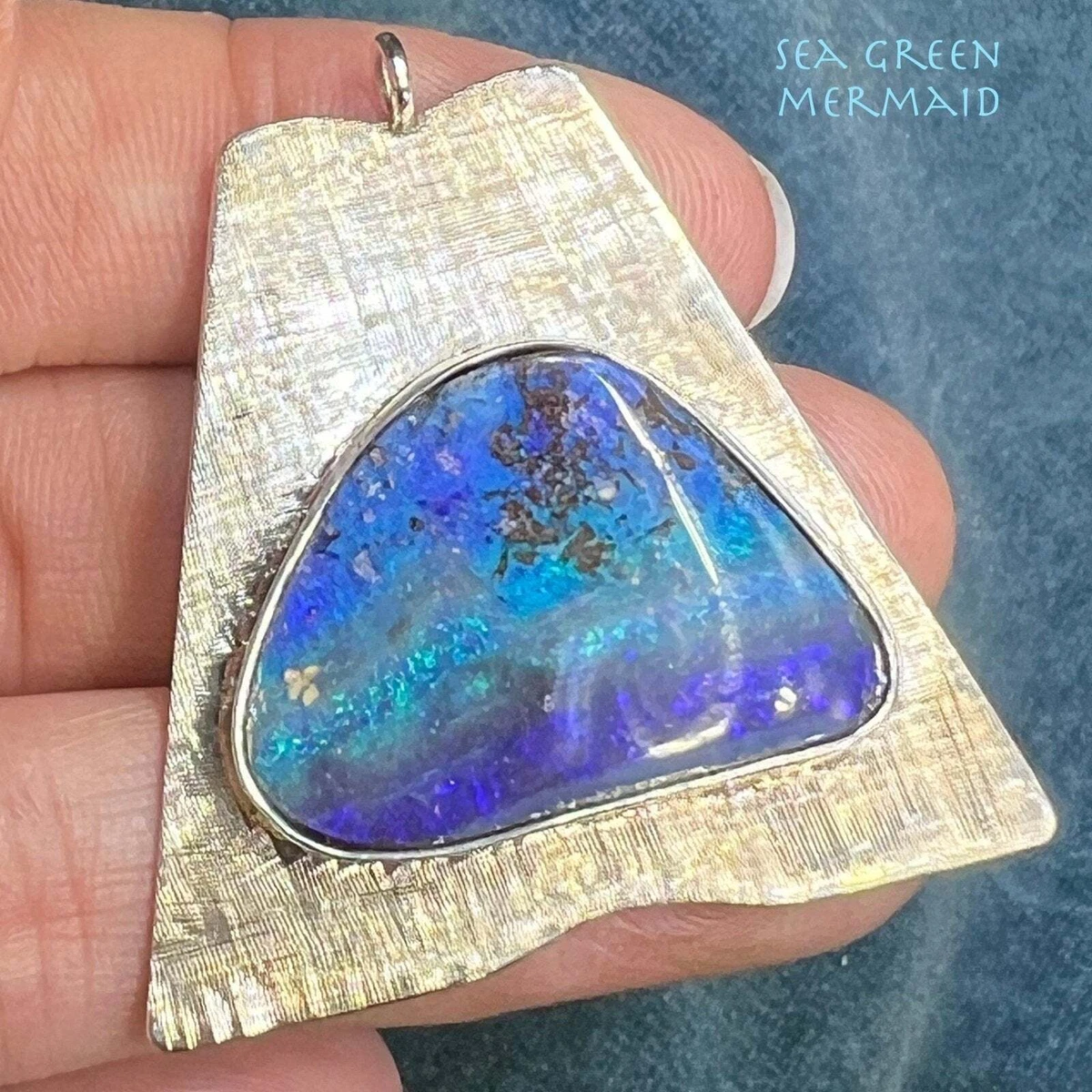 Boulder opal 2024 pendants for sale