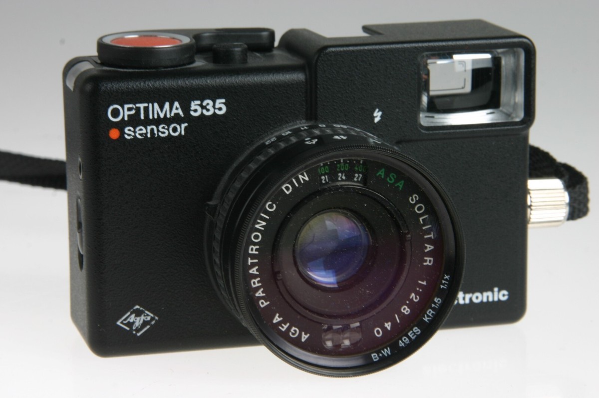 Agfa Optima 535 Sensor mit 2,8/40mm Solitar | eBay
