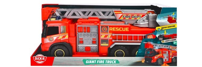 Dickie 203719031 - SOS - Giant Fire Truck - New