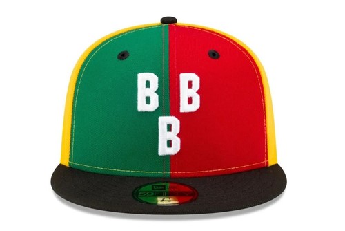 New Era MLB Baseball $48 Negro League Birmingham Black Barons 59FIFTY Hat 7 1/8 - Picture 3 of 6