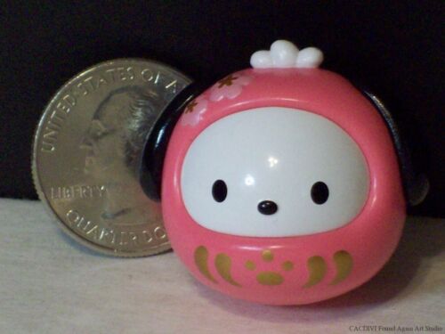 Figura Mini Daruma Personajes Sanrio Toptoy Blanco Cachorro Perro Juguete 1" - Imagen 3 de 10