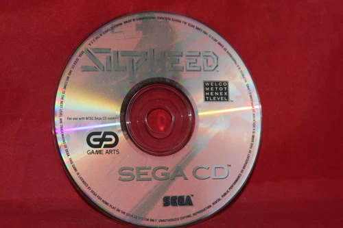 CD Only, Silpheed (Sega CD, 1993) Authentic Game