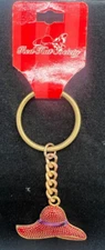 New Red Hat Society, Enamel Red Hat Society Key Chain