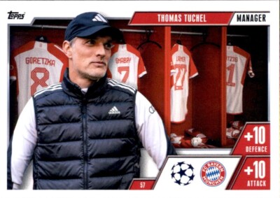 Champions League EXTRA 2023/24 Card 57 - Thomas Tuchel - Manager