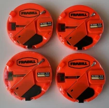 LOT OF 4 FRABILL 1660 10" PRO-THERMAL INSULATED ORANGE TIP-UP 