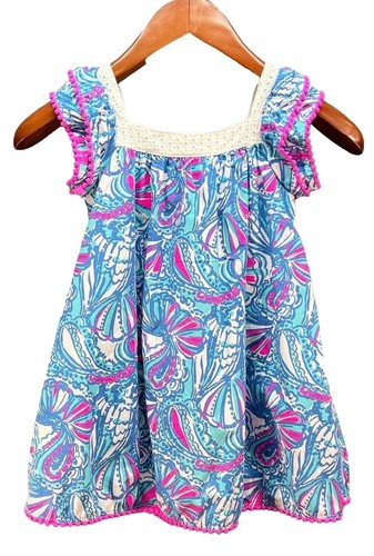 NWT Lilly Pulitzer Jilly Smocked Dress, Size Small, Multi Summer