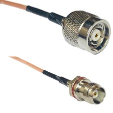 RG316 RP-TNC MALE to TNC Female Small Bulk Coax RF Cable USA-Ship