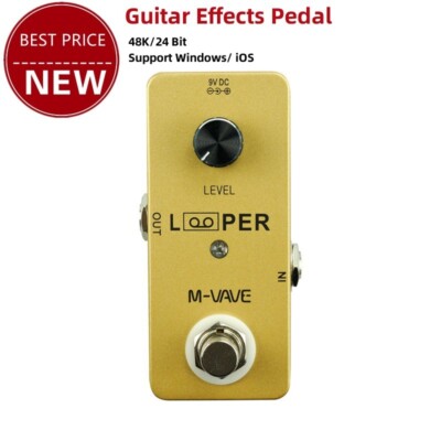 Guitar Effects Pedal with 5 Minutes Maximum Loop Length 48K/24 Bit MINI LOOPER