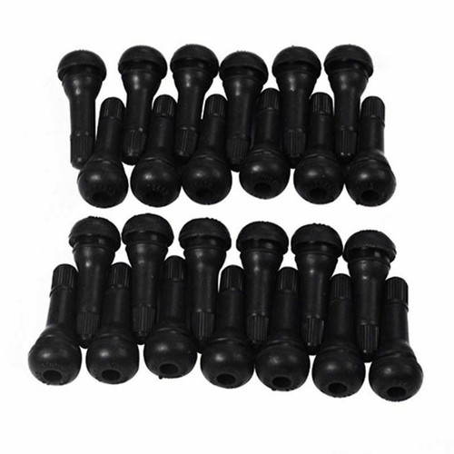 100pcs Car Tire Stem TR413 Snap-In Tire Valve Stems Rubber for Most Car Auto - Picture 4 of 5