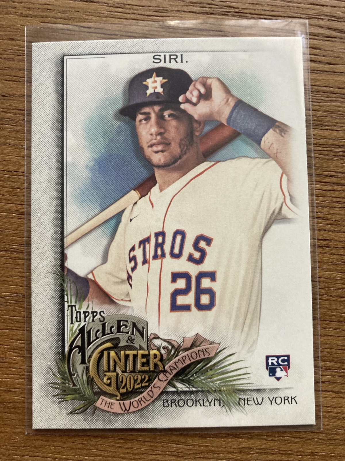 2022 Topps Allen & Ginter's - #296 Jose Siri (RC)