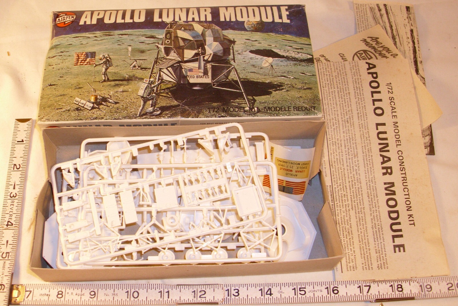 AIRFIX NASA APOLLO LUNAR MODULE MODEL KIT 1:72 BOXED 03013-5 | eBay