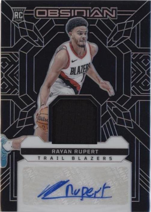 2023-24 Panini Obsidian - Rayan Rupert #RJI-RAY - 1 of 2