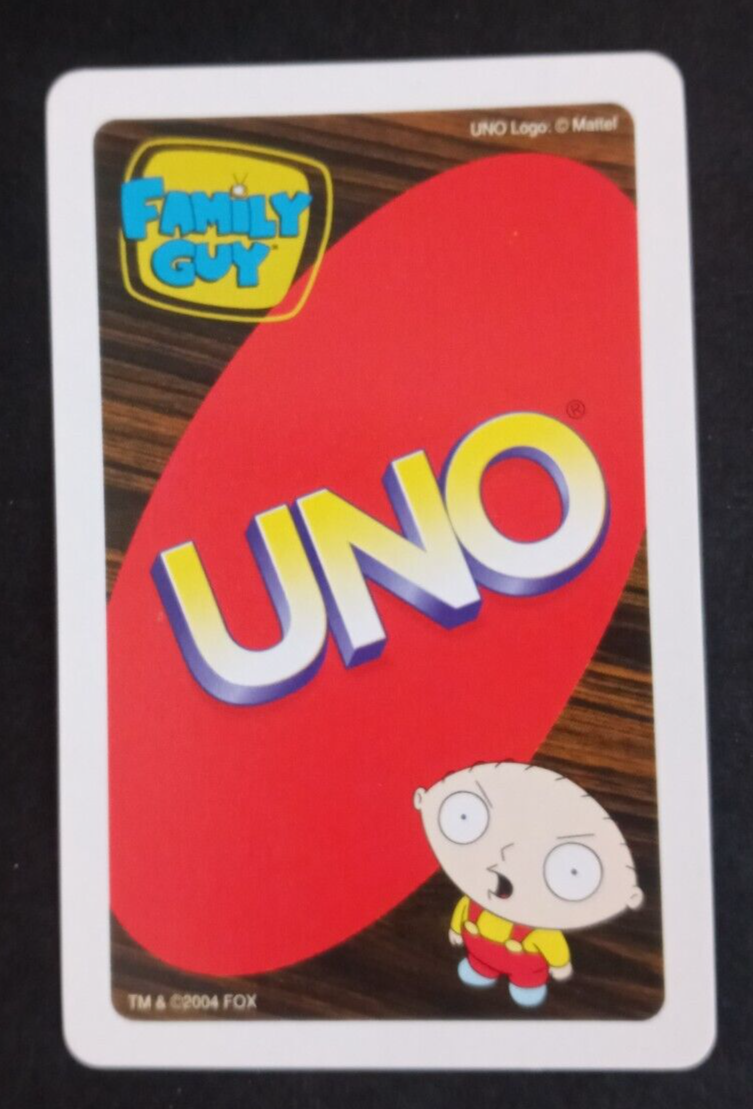2004 Family Guy Uno Special Edition Card Red Cleveland #8 | eBay