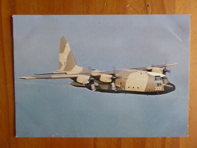 LOCKHEED C-130K HERCULES XV222 TRANSPORT WING AVIATION POSTCARD