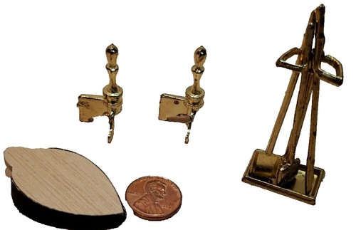 Sedia In Miniatura In Legno Vittoriano Blu Floreale Per Casa Delle Bambole Scala 1:12 - Handley