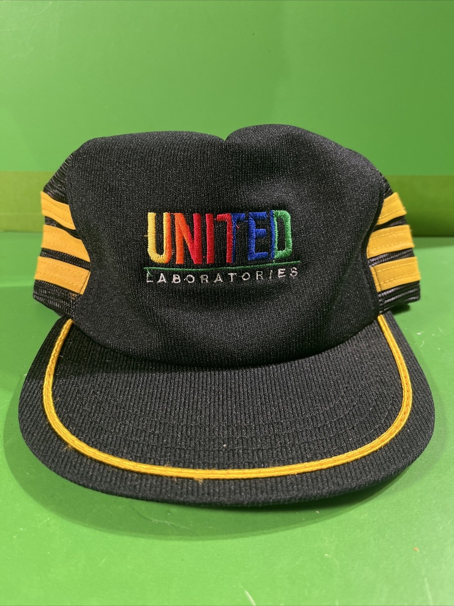 Vintage 3 Stripe Trucker Snapback Hat USA snap back 80s  display picture 1