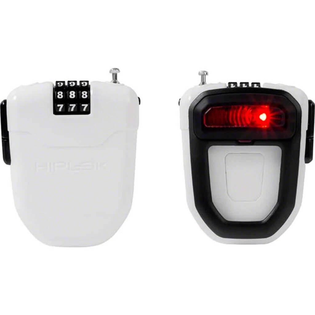 Hiplok FLX Wearable Cable Lock with LED White eBay