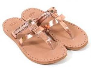 UGG Australia Audra Rose Gold Braided Flip Flop Sandal Womens sizes 5-11/NEW!!! | eBay