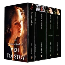 Leo Tolstoy Classic Novels 5 Books Collection Box Set - Fiction - Paperback
