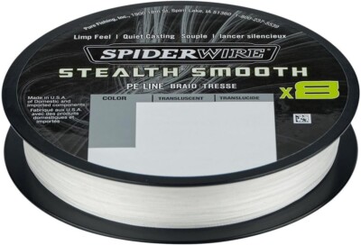 Spiderwire Stealth Smooth X8 Geflochtene Angelschnur Ø0,09mm 7,5kg 150m1515649-