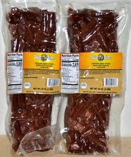 Teriyaki BEEF Stick Ends/Pieces BULK 4 Pounds (2x 2 lbs) Sugar River SNACKS!