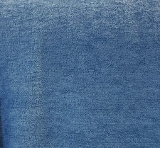 58" Turquoise Poly Blend Stretch Terry Cloth Fabric by the Yard