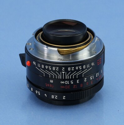 LEICA 35MMM SUMMICRON-M F2 ASPH 11611 BLACK PAINT MILLENNIUM LENS