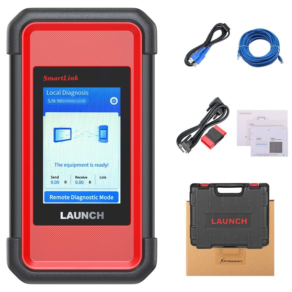 Launch SmartLink C V2.0 Remote Diagnostic Support protocol J2534