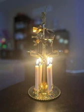 Original Swedish, Carousel and 4 Candles – Scandinavian Spinning Festive Chimes