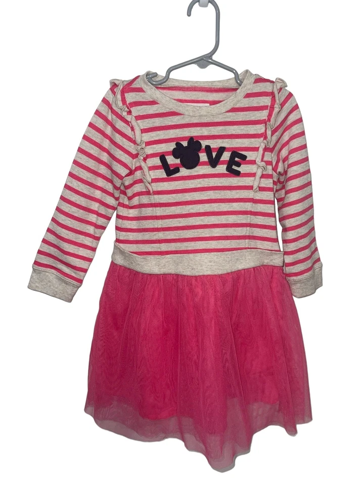 Vestido BabyGap X Disney Niñas Talla 5 Minnie Mouse Mix-Media Foto 2 de 4