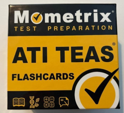 ATI TEAS TEST FLASHCARDS ATI TEAS 7 EXAM FLASH CARDS 7TH EDITION - LIKE NEW!