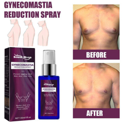 NEW 30ml AUCHEST Gynecomastia Reduction Spray Body Shaping (-50% OFF) 2023 Hot