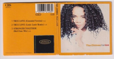The Chimes   True Love / Stronger together - 3 Track 3''/inch Single CD 1990