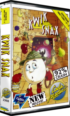 Sinclair ZX Spectrum 48K Game - KWIK SNAX - Codemasters - Tested
