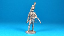 TIN soldiers 54 mm of Officer of the Horse Life Guards, Sweden 1807. Scale1:32