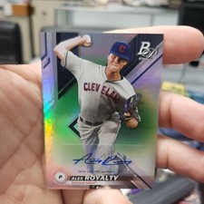 2019 Bowman Platinum Top 100 Auto Alex Royalty Auto # 41