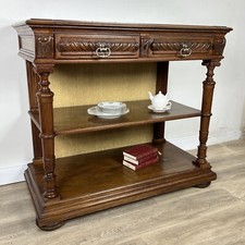 Antica Etagere Libreria Server Consolle Buffet mobile a più ripiani per ufficio