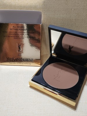 Yves Saint Laurent All Hours Setting Powder  0.29oz/8.5gB90 Ebony New With Box
