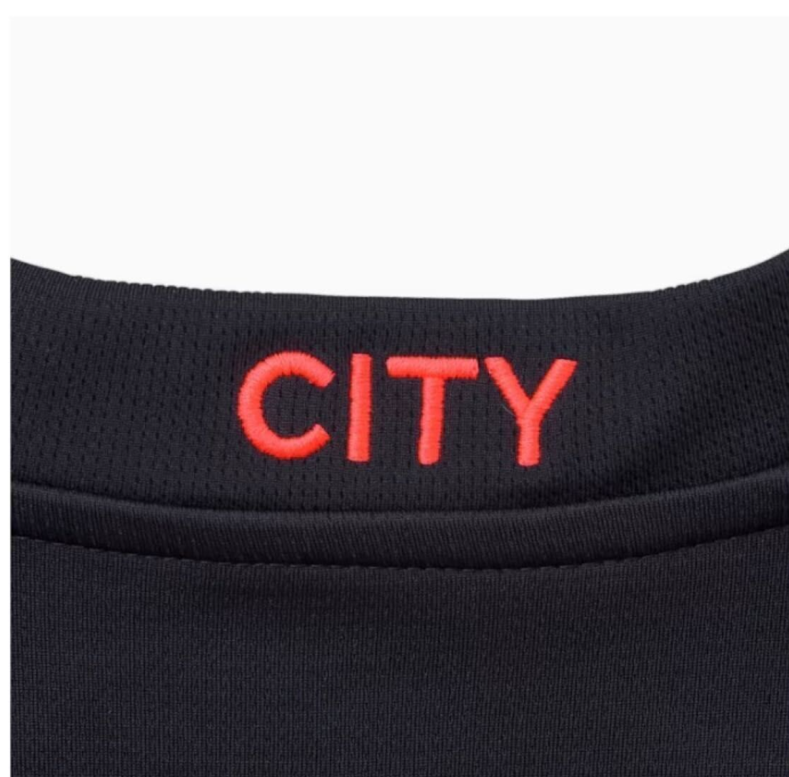 PUMA Manchester City Black Eye Patch 3rd Jersey 3rd Haaland PUMA Manchester City Black Eye Patch 3rd Jersey 3rd Haaland