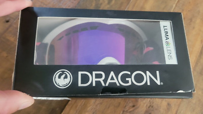 NEW in Box deadstock DRAGON DX ''POPROCKET PURPLEION'' Ice Cream Band SNOW GOGGLES
