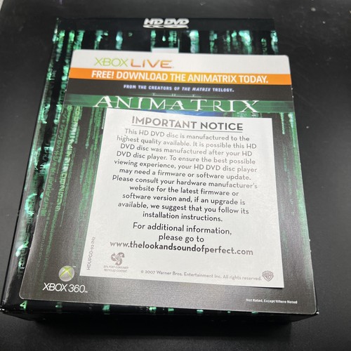 The Complete Matrix Trilogy (HD-DVD, 2007, 3-Disc Set) - Picture 5 of 24