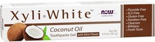 NOW FOODS XyliWhite Coconut Oil Toothpaste Gel 6.4 oz 1.21 per gallon