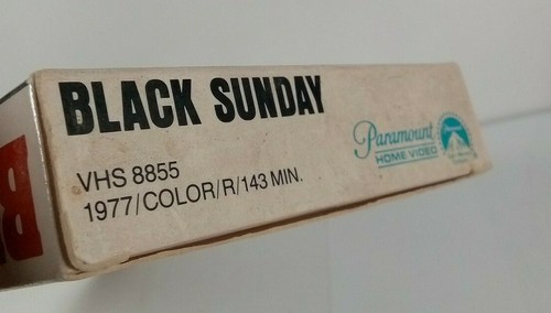 BLACK SUNDAY VHS Robert Shaw, Bruce Dern, Marthe Keller, Fritz Weaver - Imagen 4 de 10