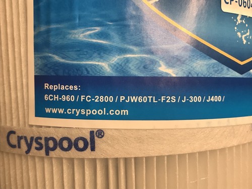 Cryspool CP-06046 Spa & Pool Filter For J-300, J400, 6CH-960, FC-2800, PJW60TL-F - Picture 3 of 6